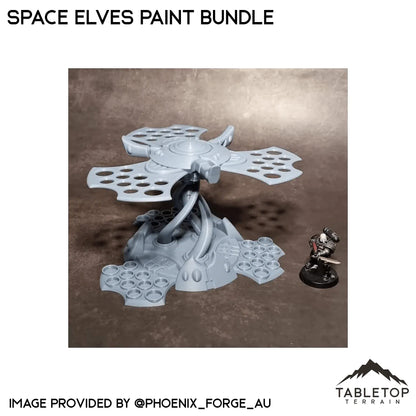 Space Elves Paint Bundle - Pot and Brush Holders