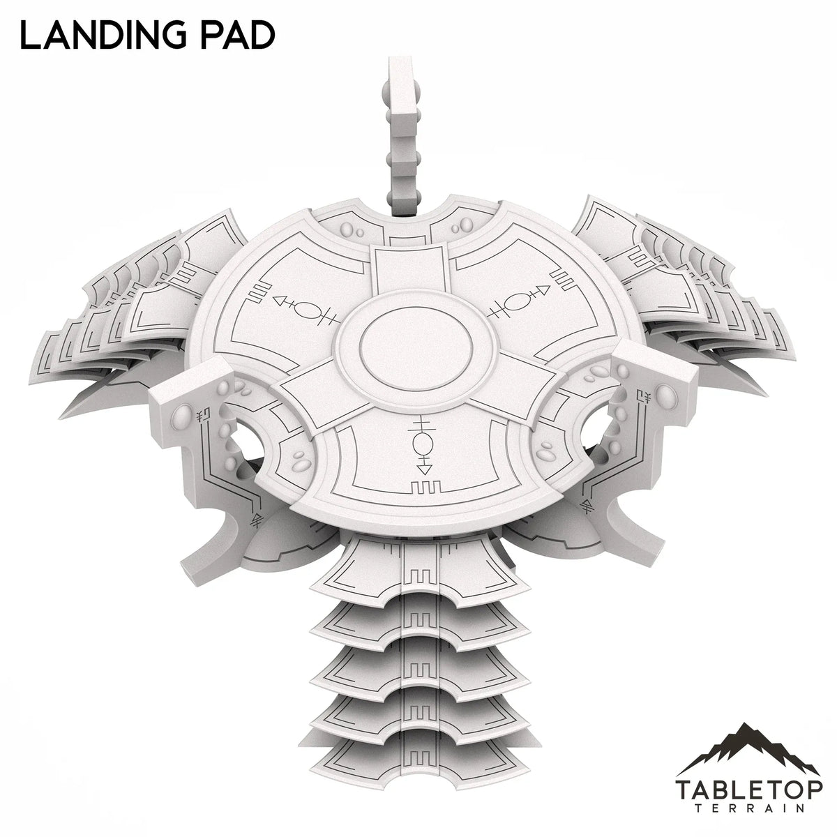 Space Elves Staircase Landing Pad – Wargame Portal