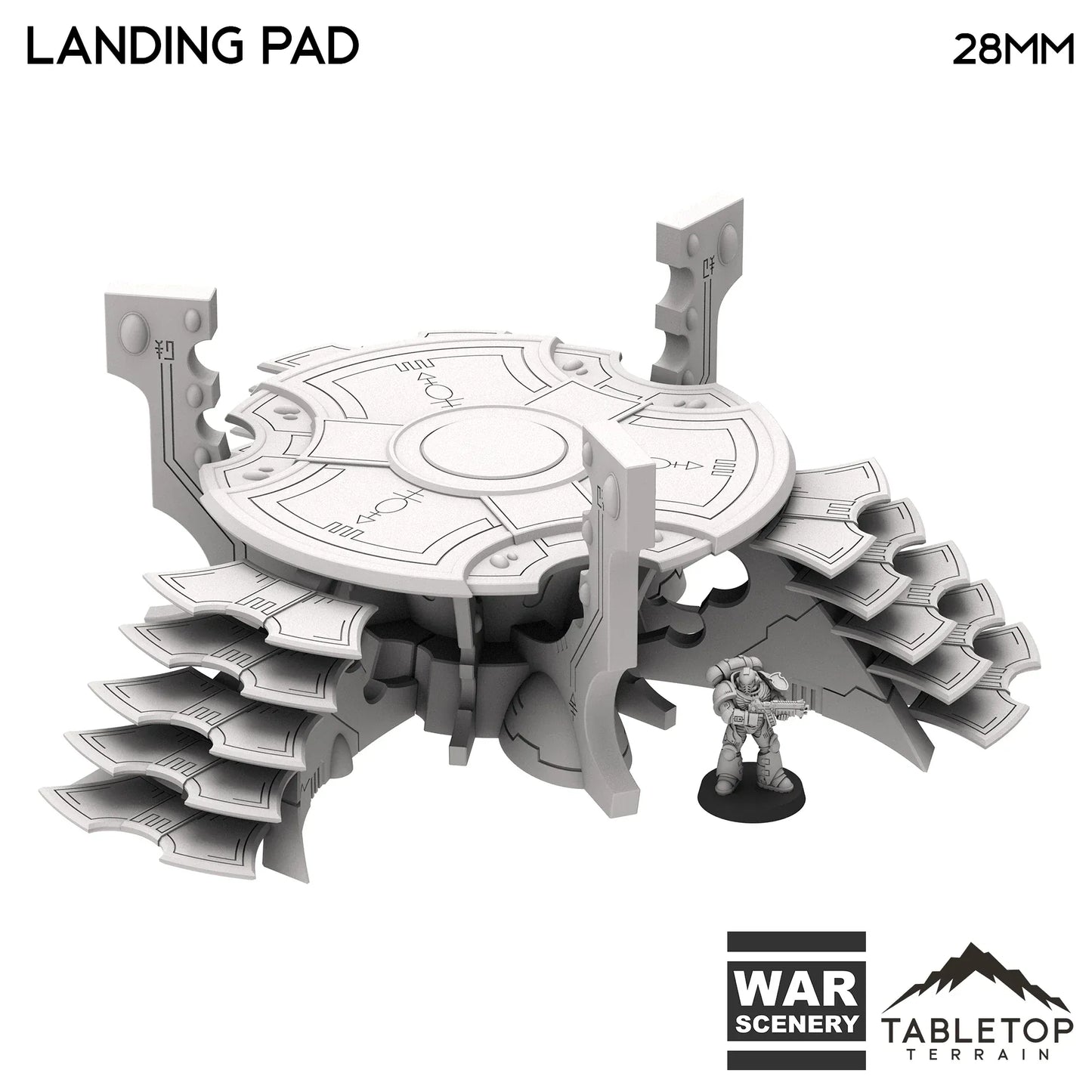 Space Elves Staircase Landing Pad