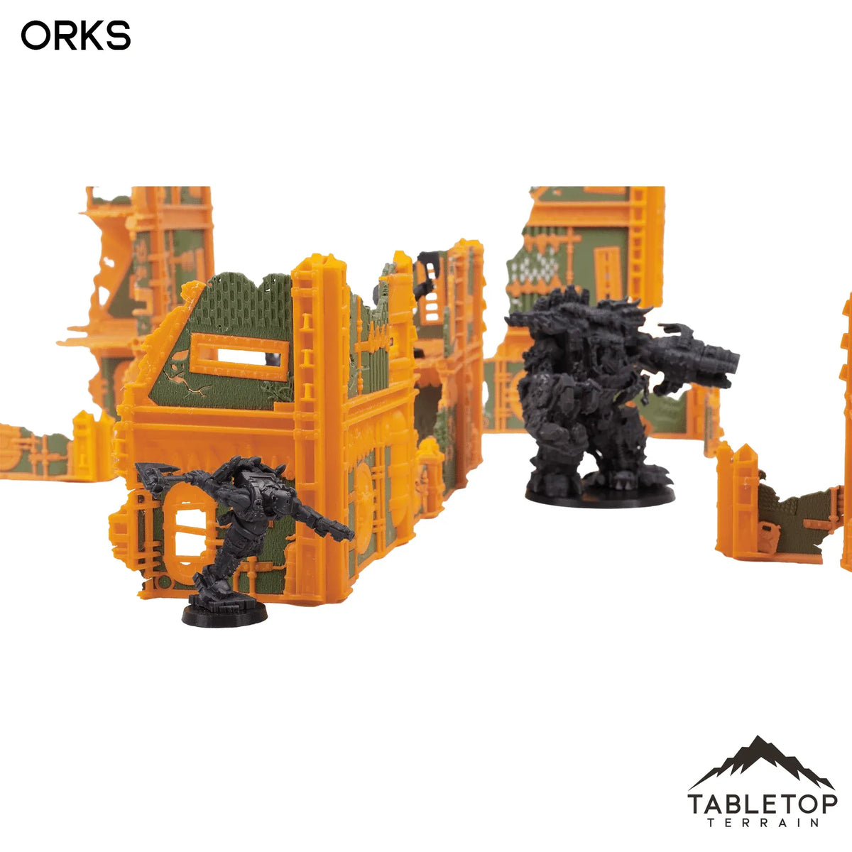 Space Orcs Foldable Multicolor 10e Tournament Terrain