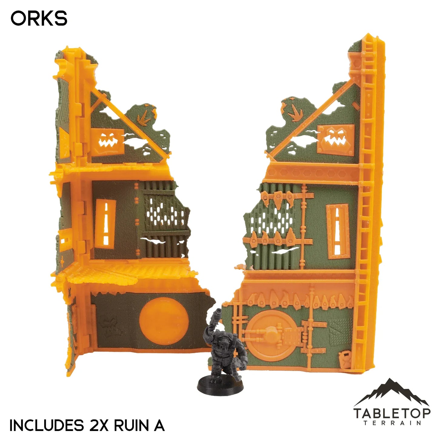 Space Orks Foldable Multicolor 10e Tournament Terrain
