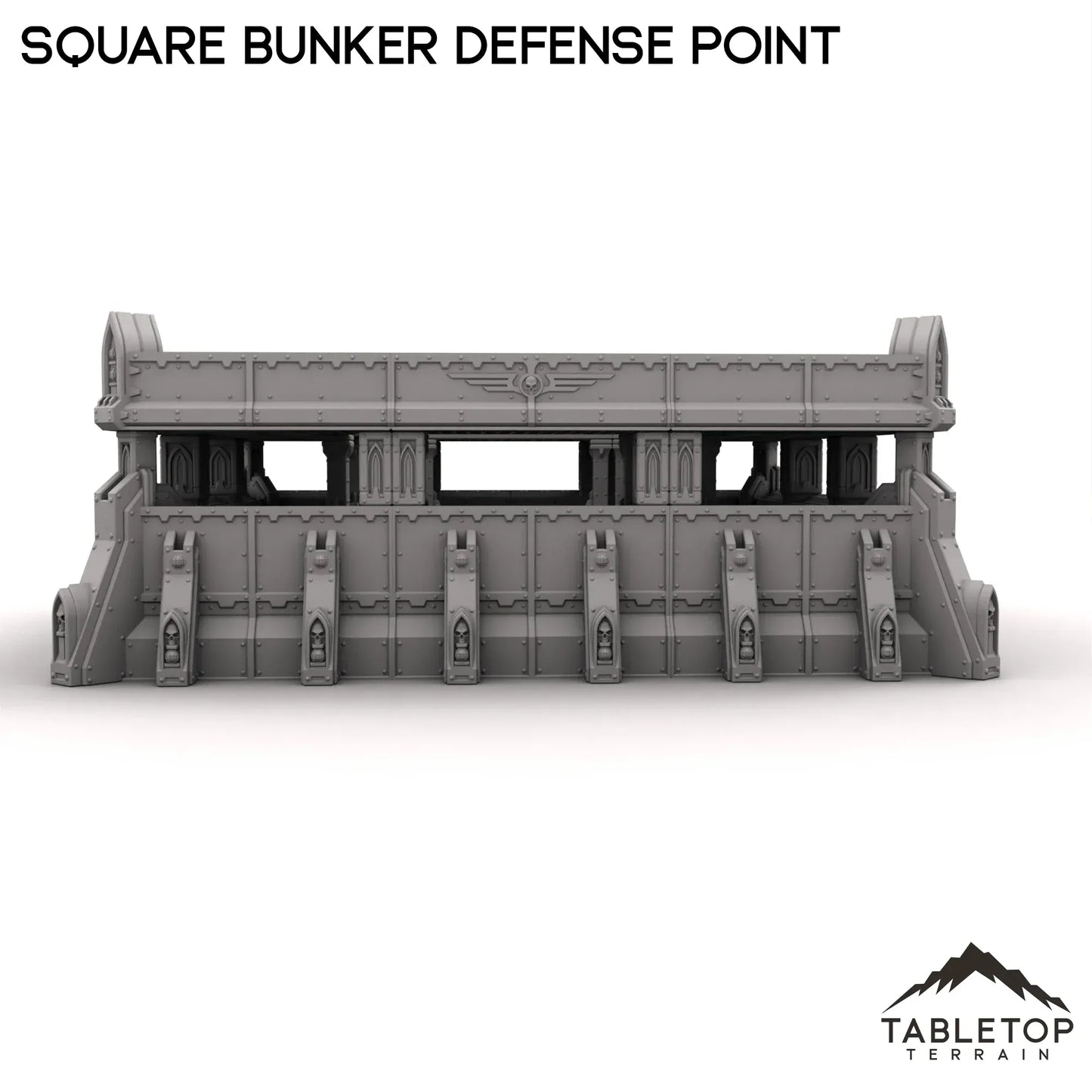 Square Bunker Defense Point