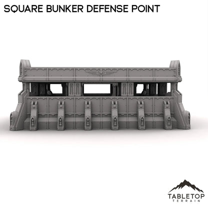 Square Bunker Defense Point