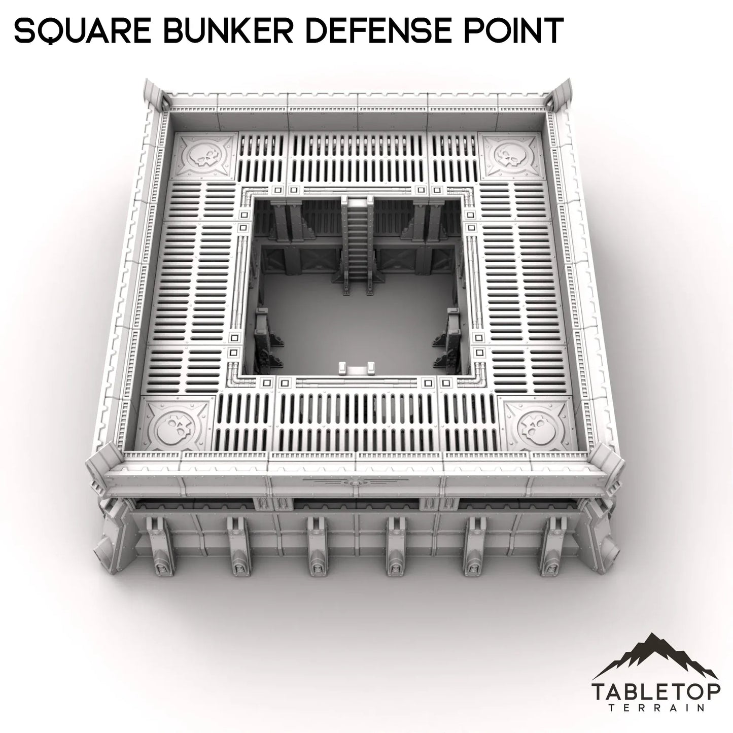 Square Bunker Defense Point