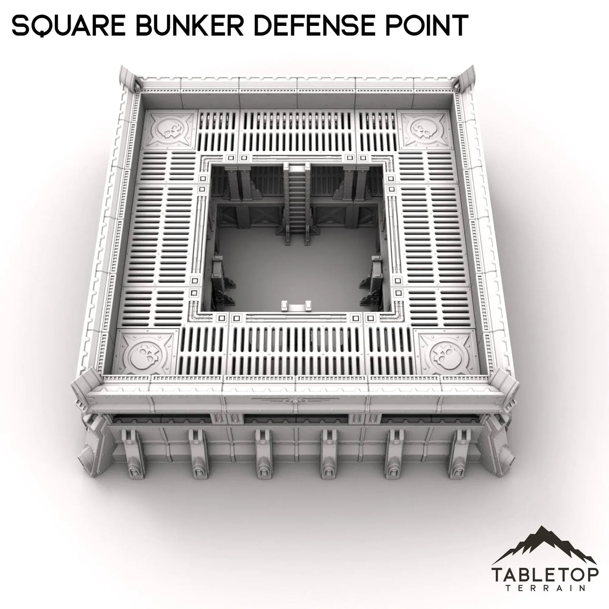 Square Bunker Defense Point