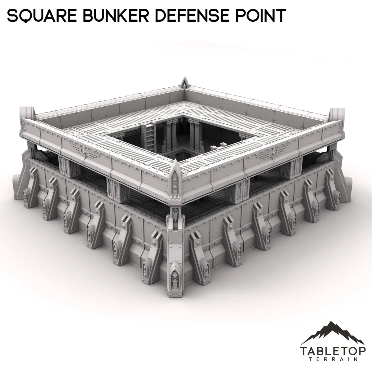 Square Bunker Defense Point