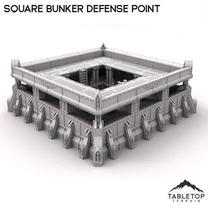 Square Bunker Defense Point