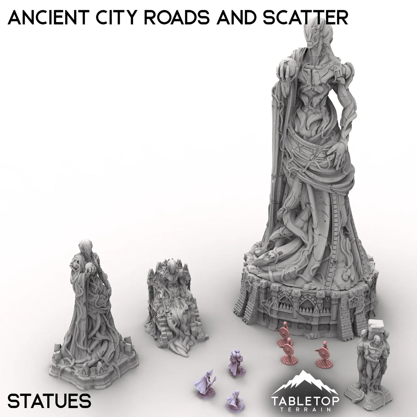 Ancient City Roads and Scatter