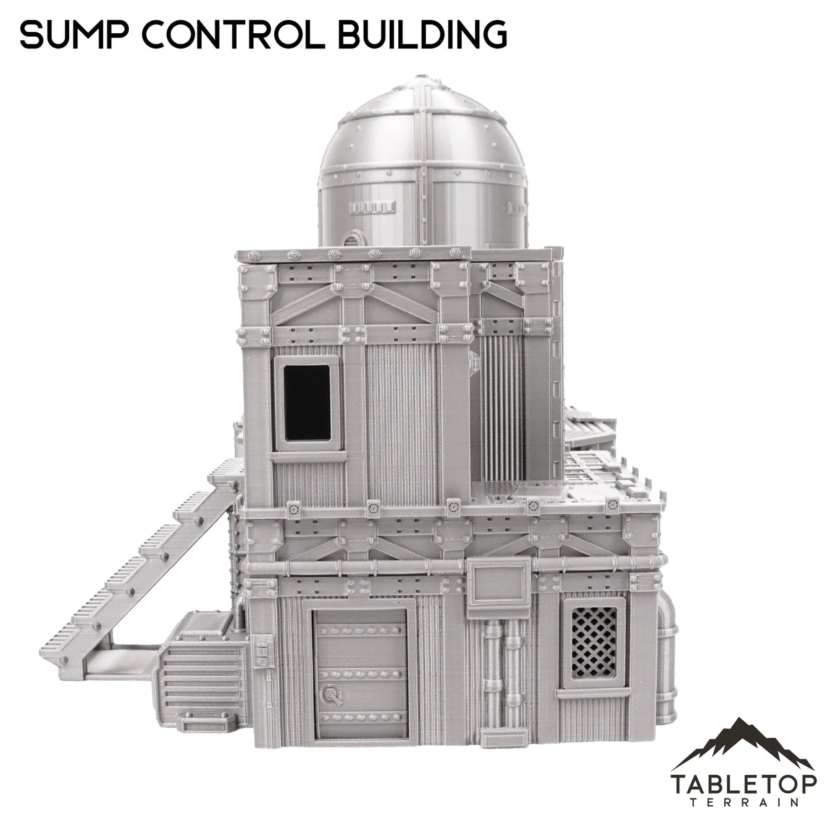Sump Control Building - Grimdark UnderNidus Terrain