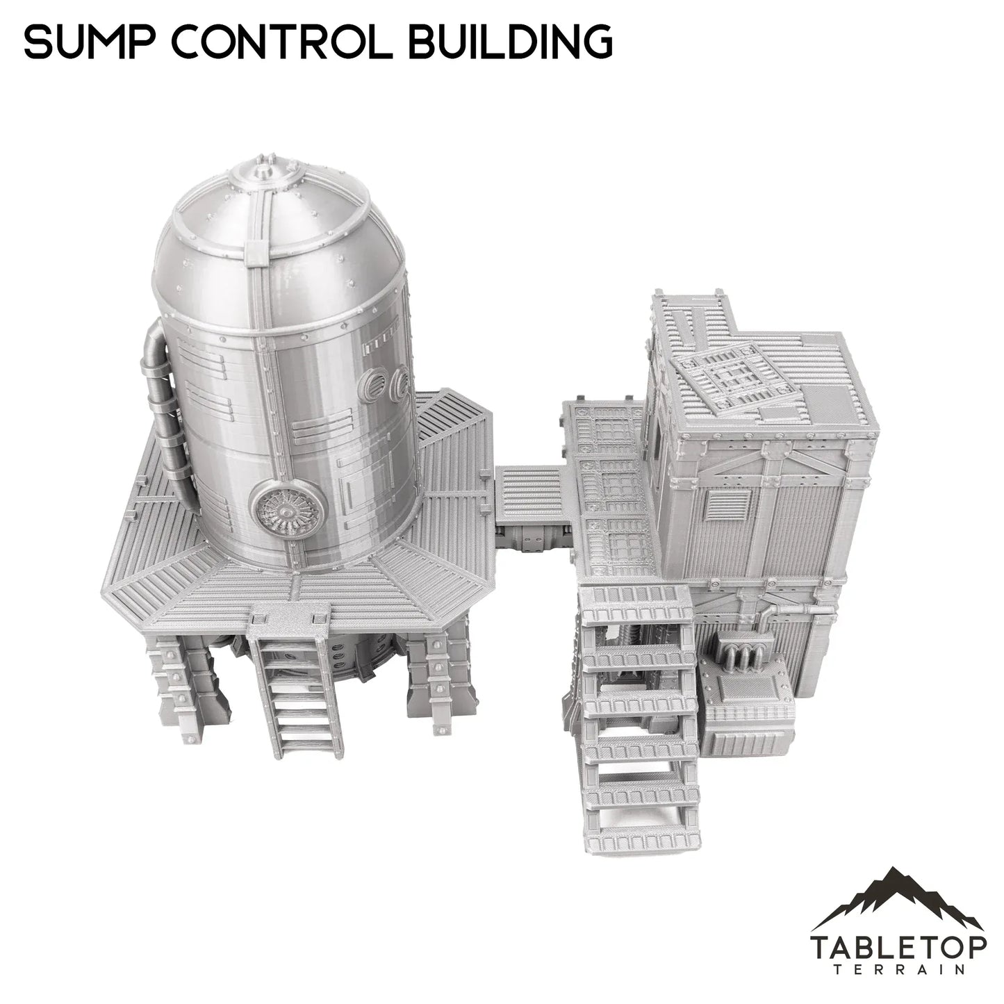 Sump Control Building - Grimdark UnderNidus Terrain