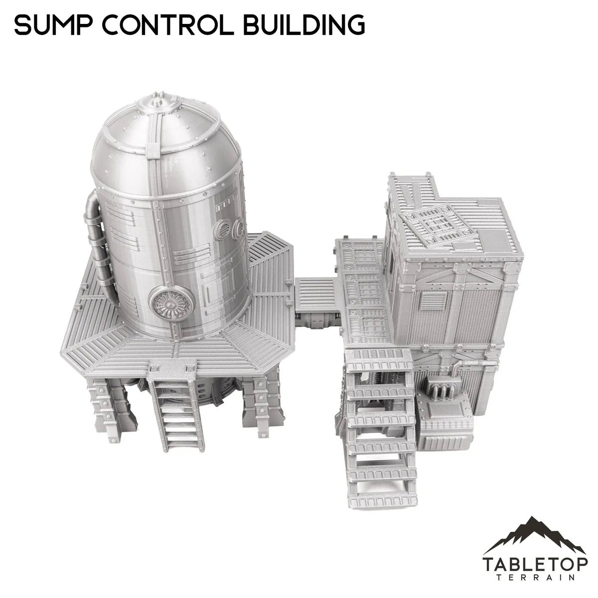 Sump Control Building - Grimdark UnderNidus Terrain
