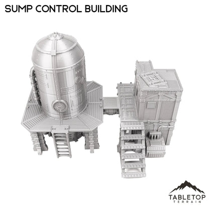 Sump Control Building - Grimdark UnderNidus Terrain