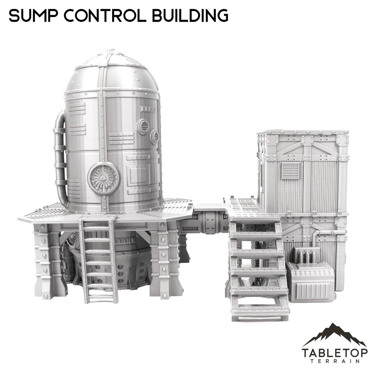 Sump Control Building - Grimdark UnderNidus Terrain