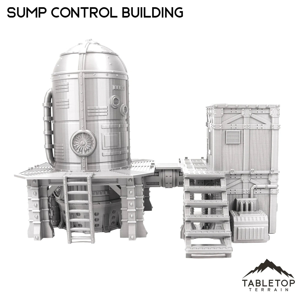 Sump Control Building - Grimdark UnderNidus Terrain