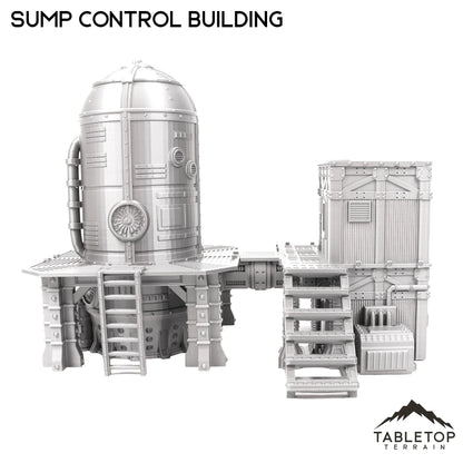 Sump Control Building - Grimdark UnderNidus Terrain