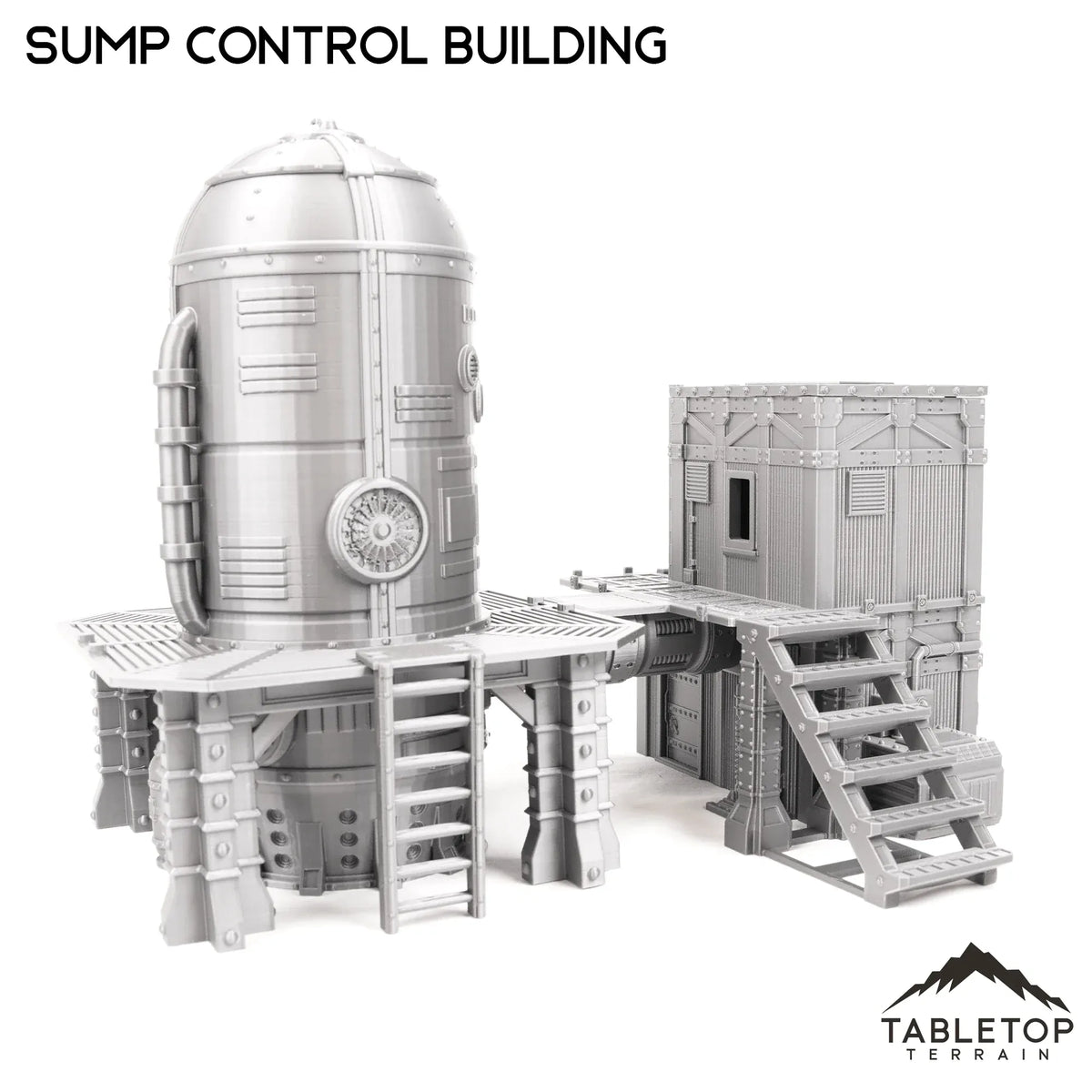 Sump Control Building - Grimdark UnderNidus Terrain
