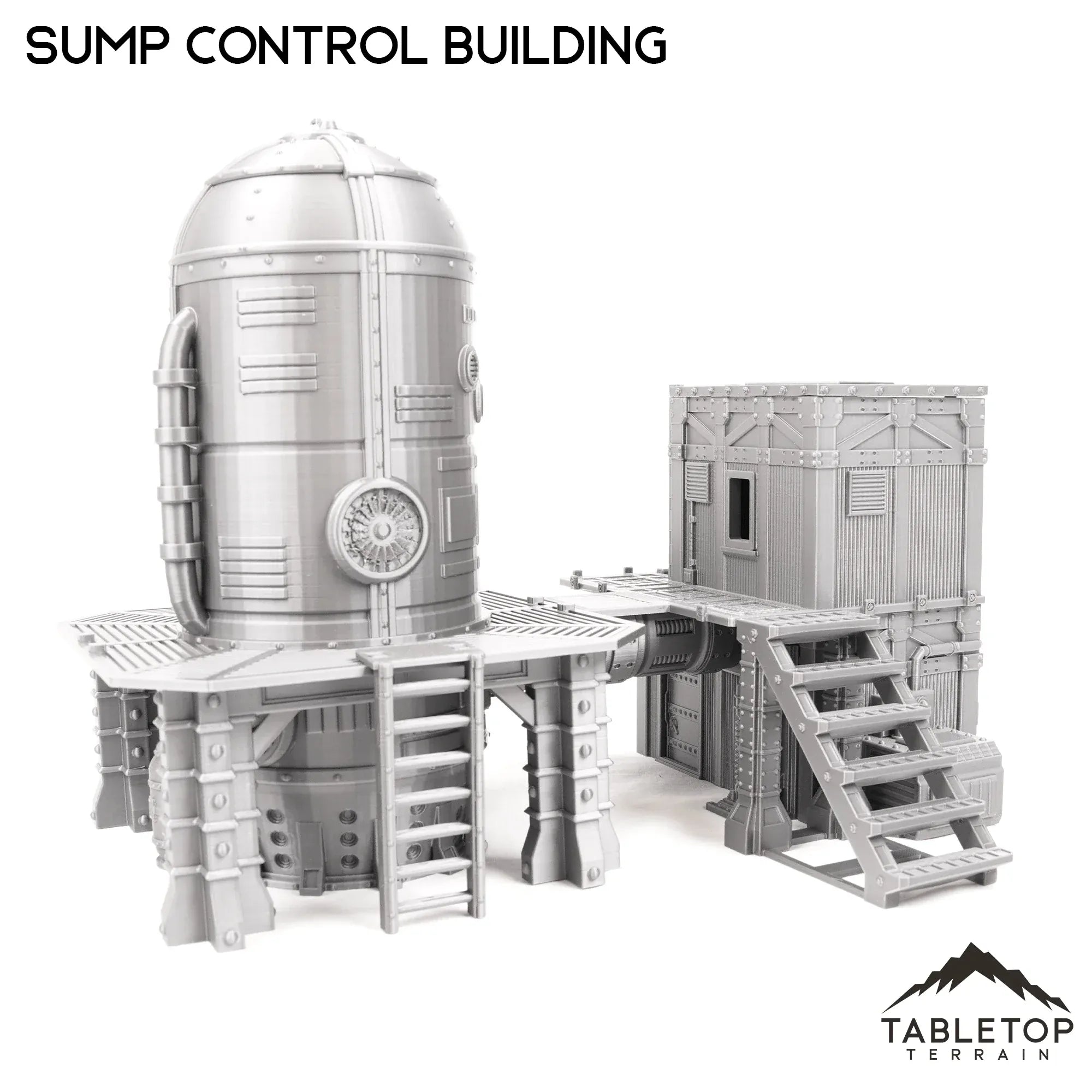 Sump Control Building - Grimdark UnderNidus Terrain