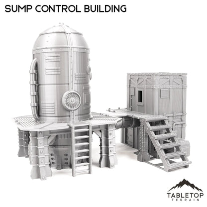 Sump Control Building - Grimdark UnderNidus Terrain