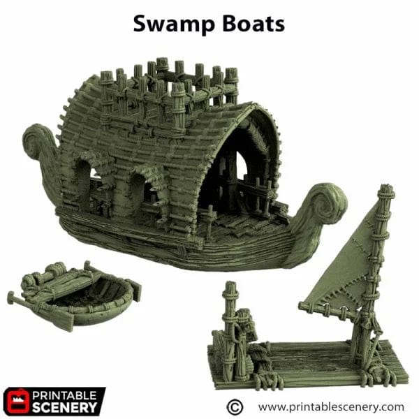 Swamp Boats - The Gloaming Swamp