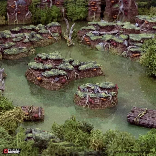 Swamp Grotto Floor - The Gloaming Swamp