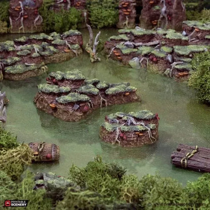 Swamp Grotto Floor - The Gloaming Swamp
