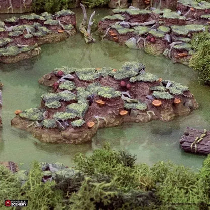 Swamp Grotto Floor - The Gloaming Swamp