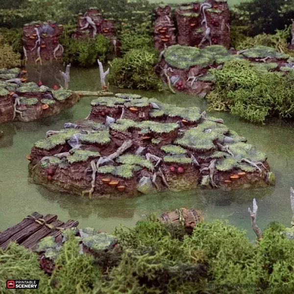 Swamp Grotto Floor - The Gloaming Swamp