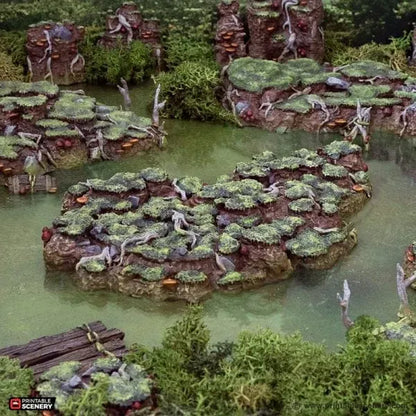 Swamp Grotto Floor - The Gloaming Swamp