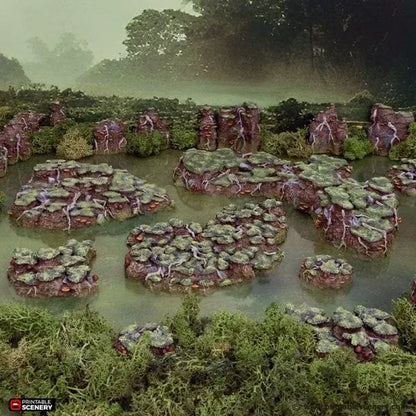 Swamp Grotto Floor - The Gloaming Swamp