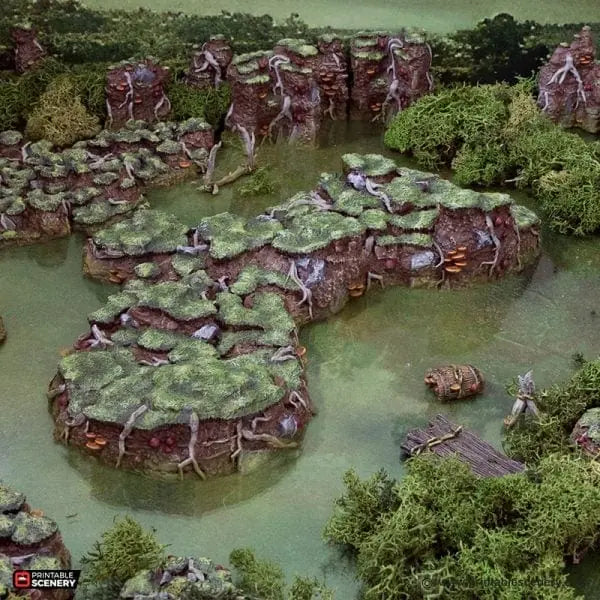 Swamp Grotto Floor - The Gloaming Swamp