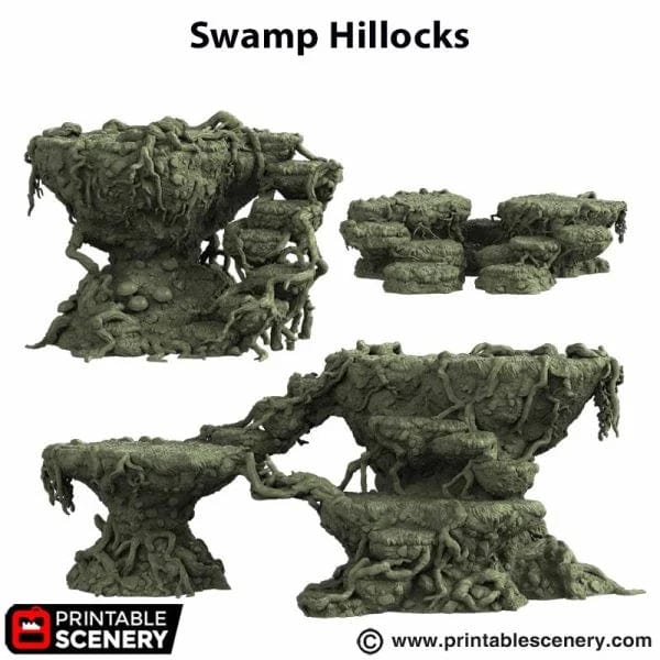 Swamp Hillocks - The Gloaming Swamp
