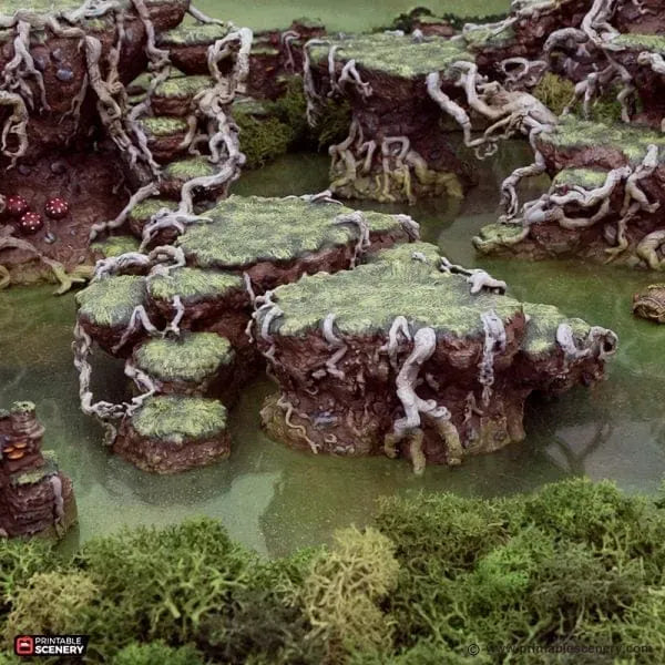 Swamp Hillocks - The Gloaming Swamp