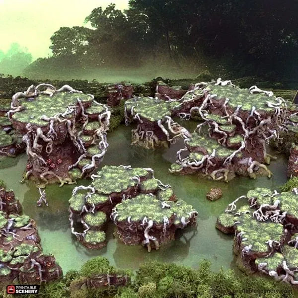 Swamp Hillocks - The Gloaming Swamp