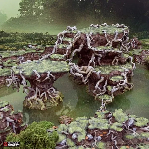 Swamp Hillocks - The Gloaming Swamp