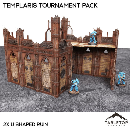 Templaris Competitive Tournament Pack - Chapter Approved/Pariah Nexus Compatible 10e Table Set