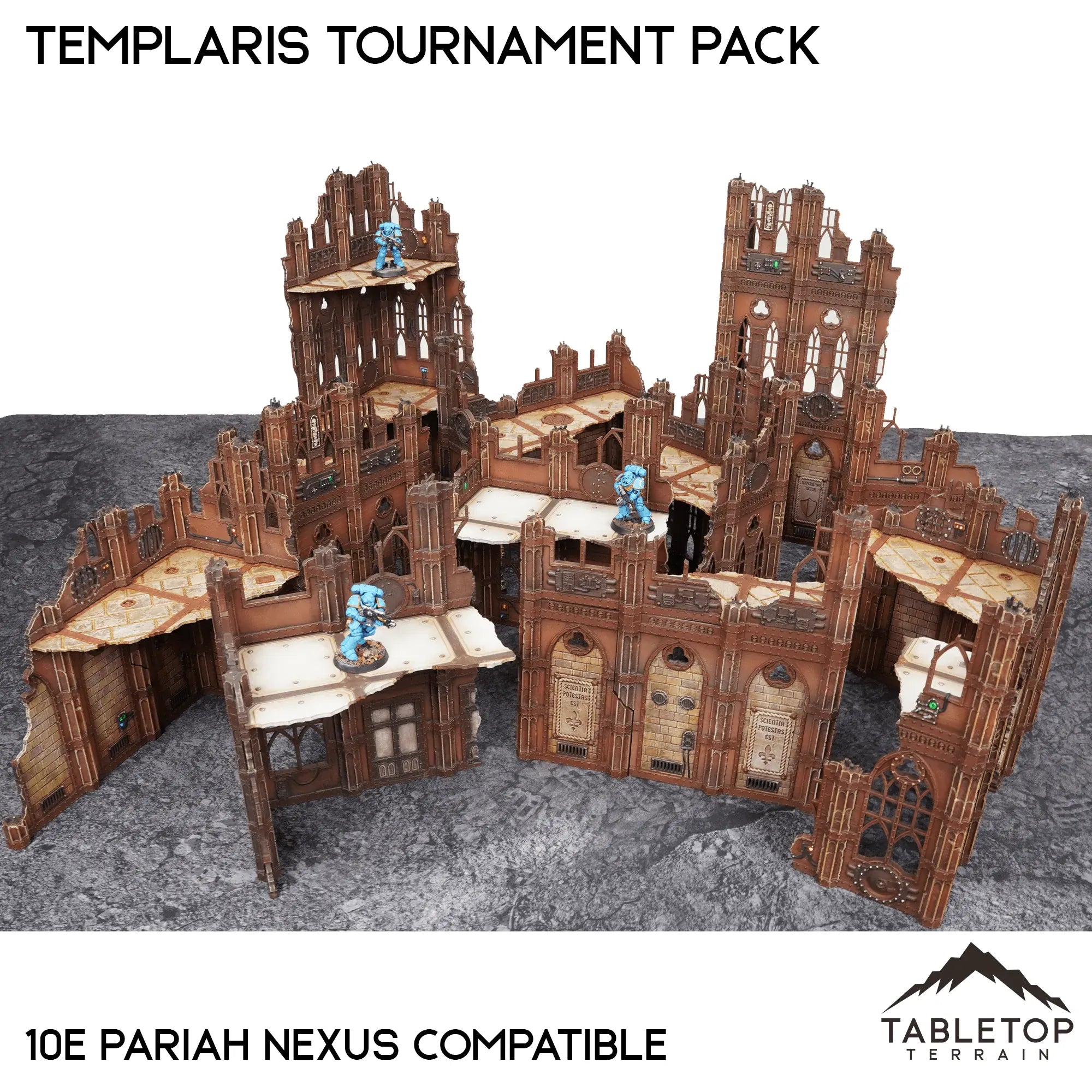 Templaris Competitive Tournament Pack - Chapter Approved/Pariah Nexus Compatible 10e Table Set