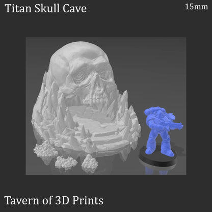 Titan Skull Cave - Fantasy Terrain