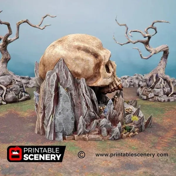 Titan Skull Cave - Fantasy Terrain