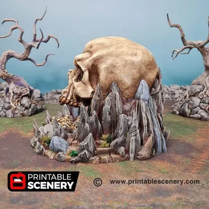 Titan Skull Cave - Fantasy Terrain