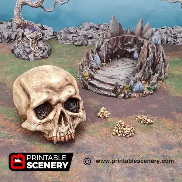 Titan Skull Cave - Fantasy Terrain