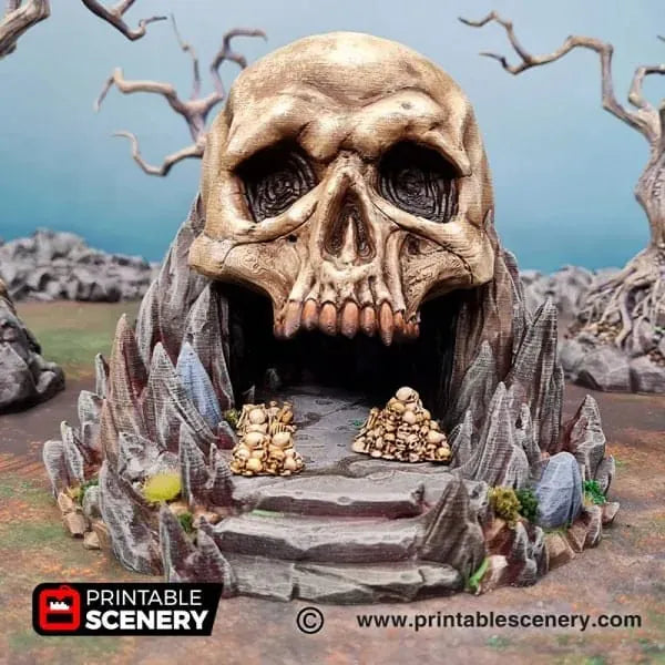 Titan Skull Cave - Fantasy Terrain