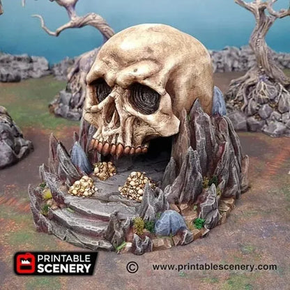 Titan Skull Cave - Fantasy Terrain