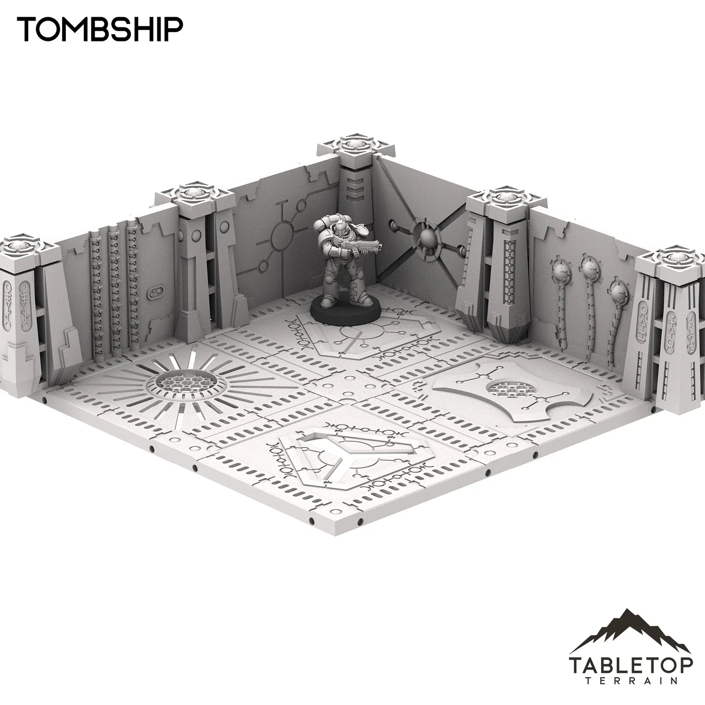 Tombship Boarding Actions Compatible Terrain Set