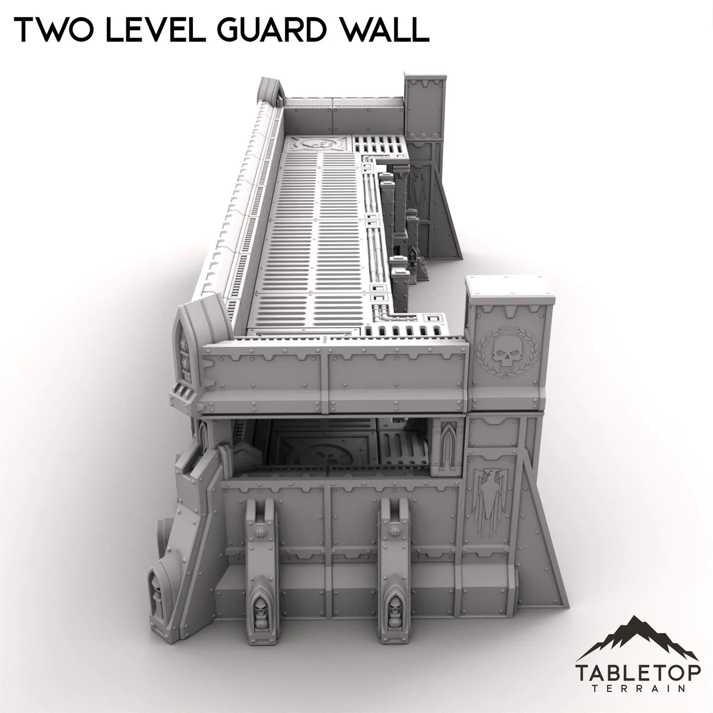 Two Level Guard Wall