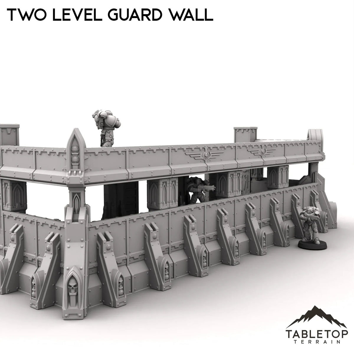 Two Level Guard Wall