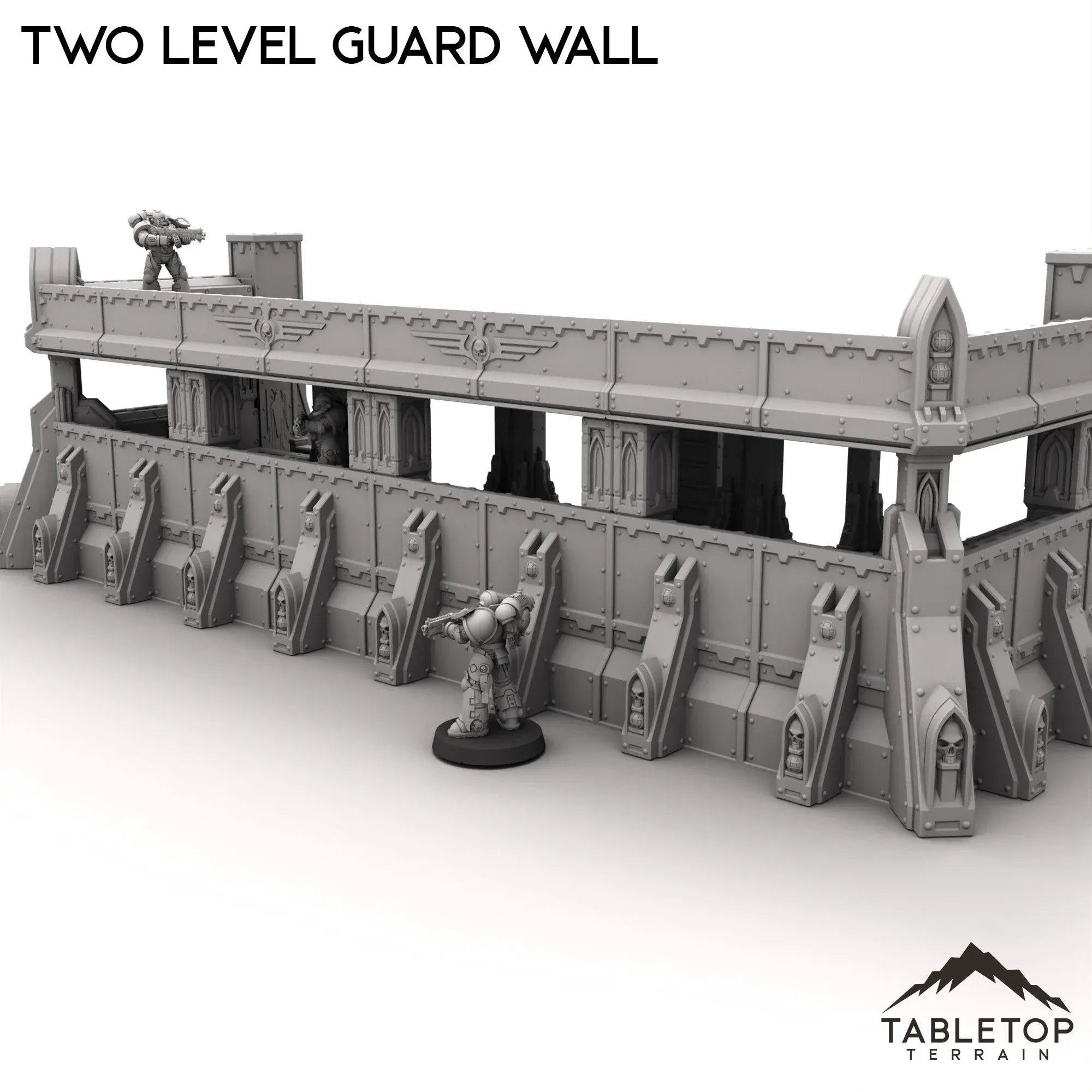 Two Level Guard Wall – Wargame Portal