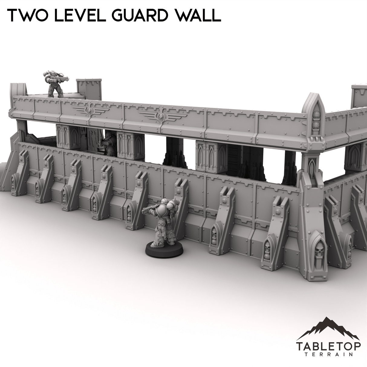 Two Level Guard Wall