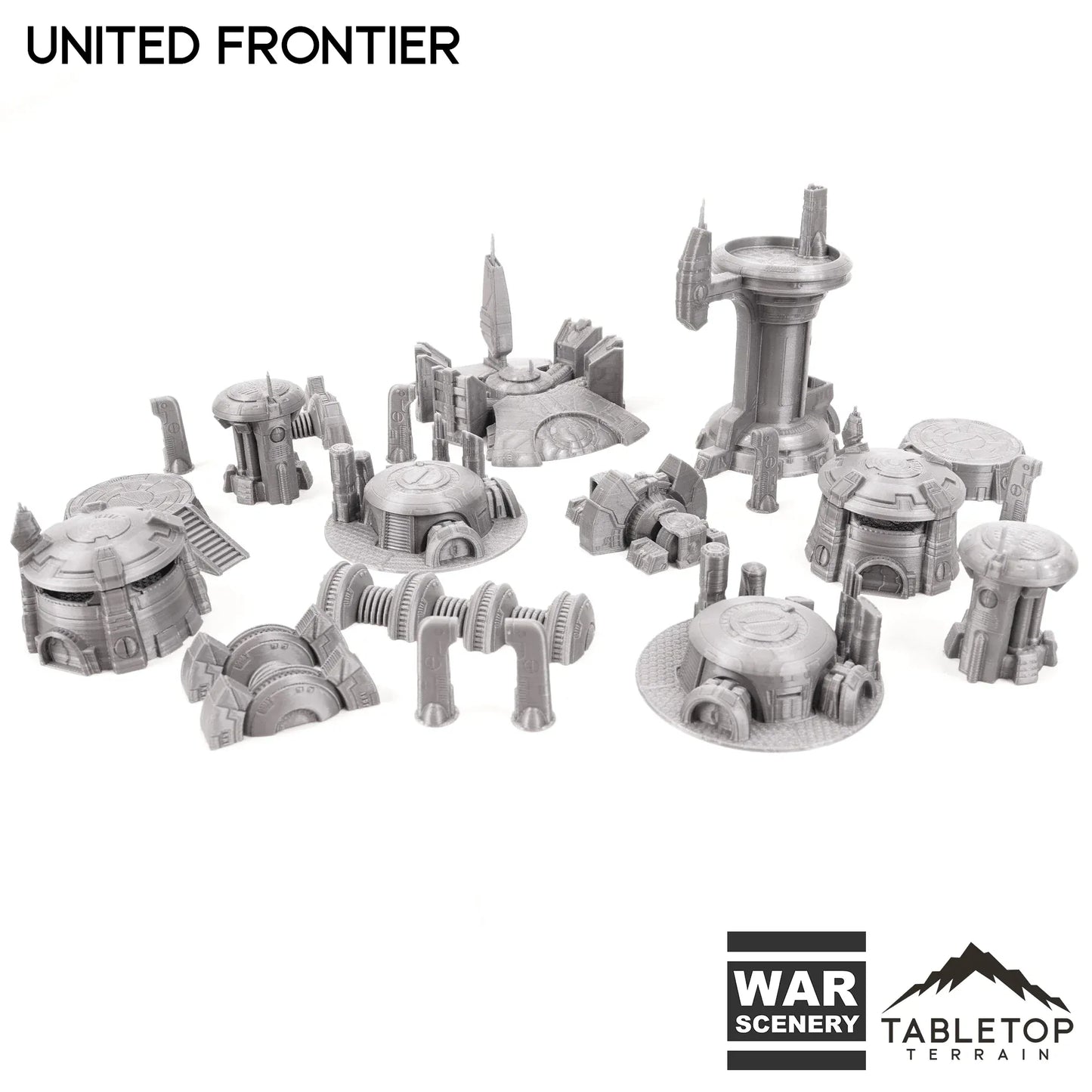 United Frontier Greater Good 8mm Small Scale Terrain Pack