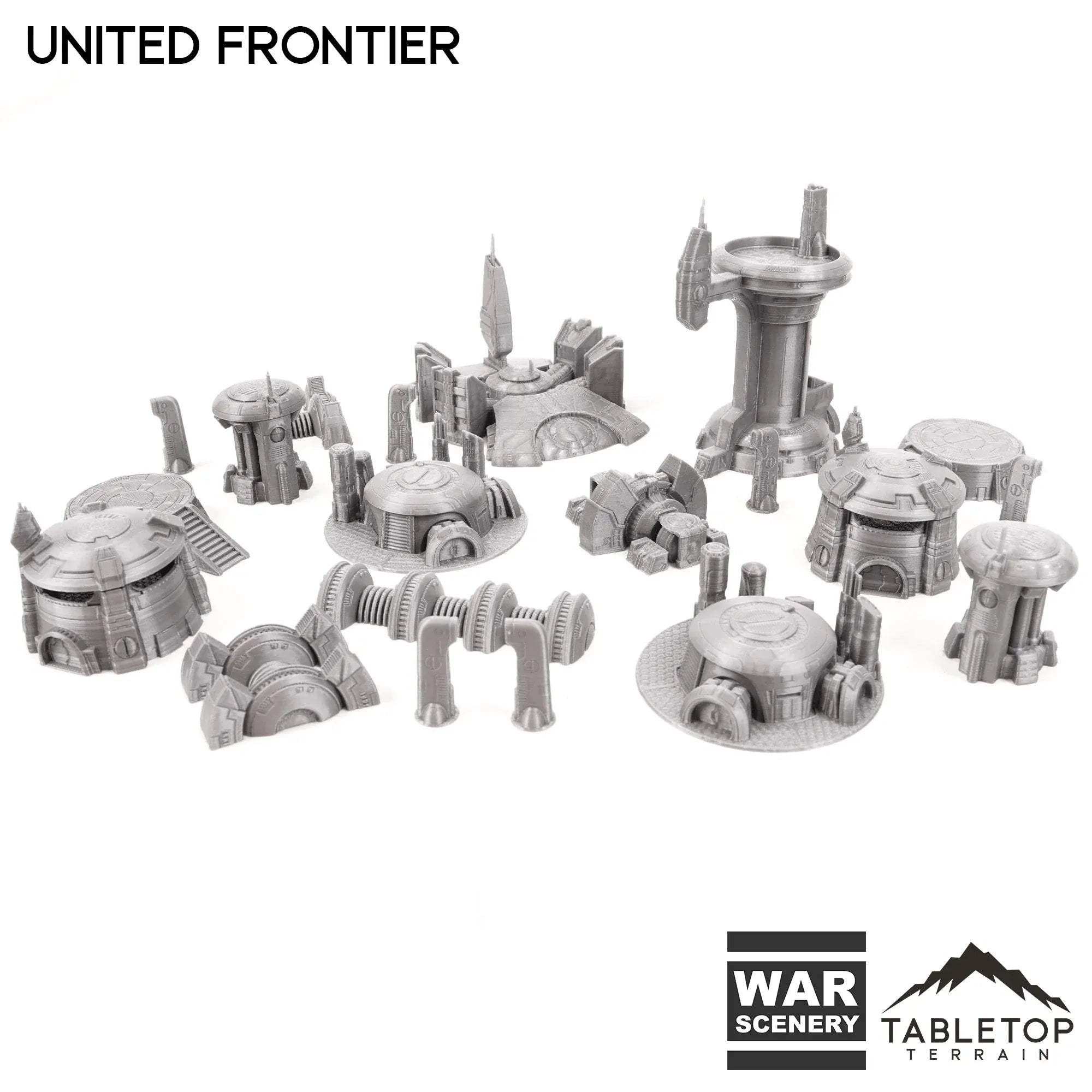 United Frontier Greater Good 8mm Small Scale Terrain Pack