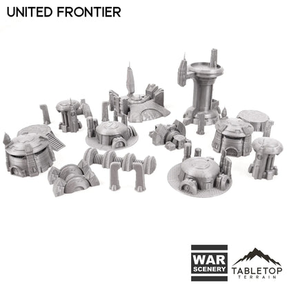 United Frontier Greater Good 8mm Small Scale Terrain Pack